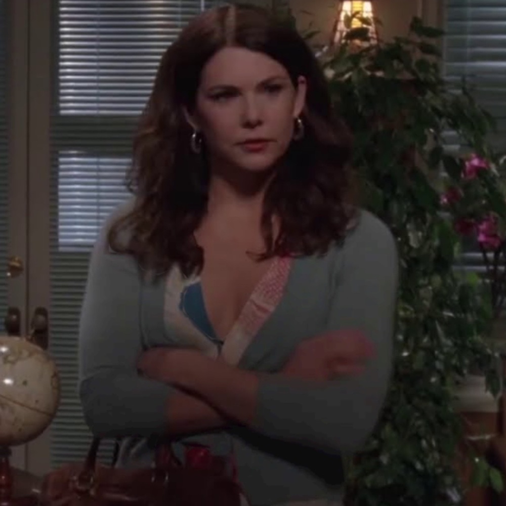 DVF silk halter dress 8 ASO Lorelei Gilmore Gilmore Girls